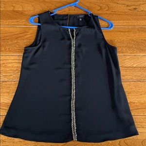 Sleeveless Beaded Top